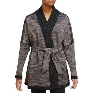 Nike Yoga Therma-Fit Luxe Wrap Top/Cardigan REVERSIBLE Size 2X